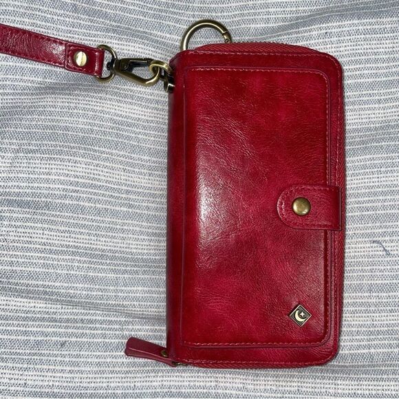POLA Leather Wristlet - Picture 3 of 11